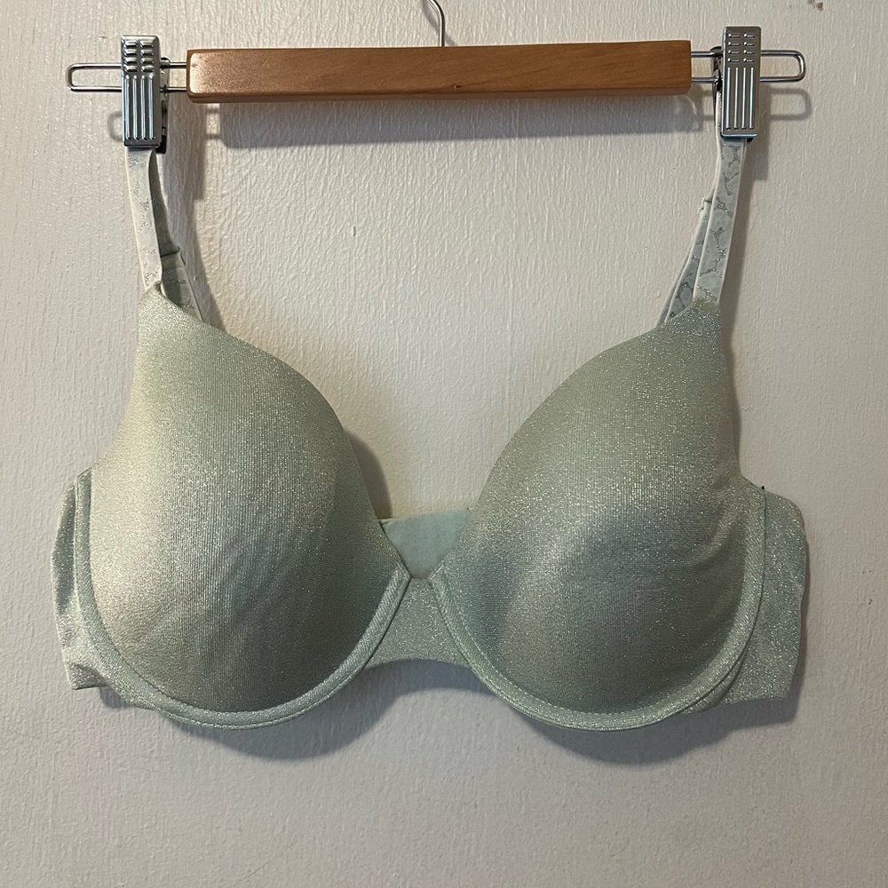 Victoria’s Secret Mint Green Shimmer Bra
